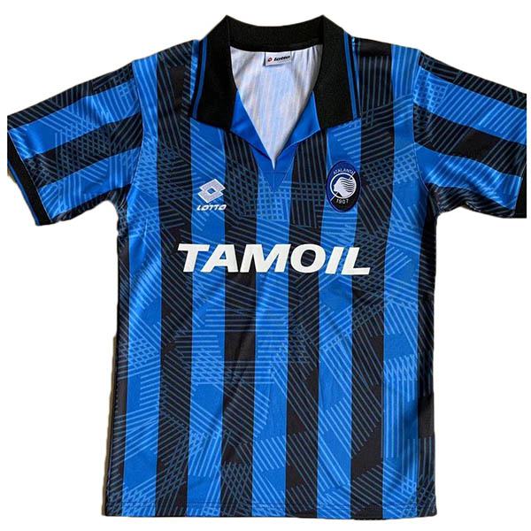 Atalanta home retro soccer jersey maillot match men's 1st sportwear football shirt 1991