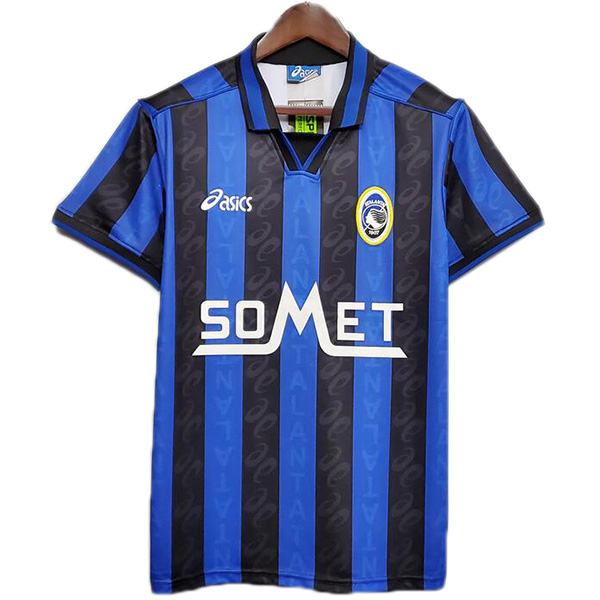 Atalanta home retro soccer jersey maillot match prima maglia da calcio sportiva da uomo 1996-1997