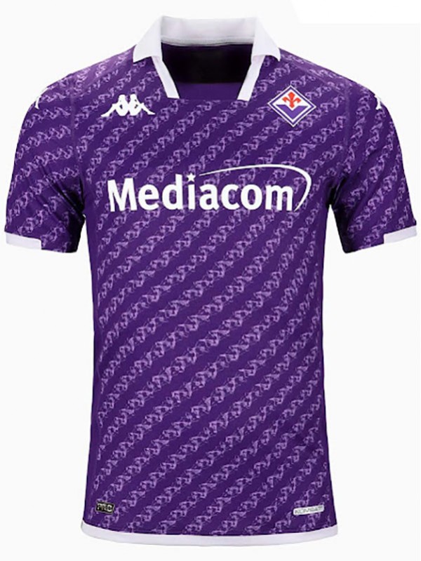 Fiorentina maglia da casa divisa da calcio prima maglia sportiva da calcio da uomo 2023-2024