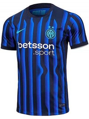 Inter milan maglia da casa uniforme da calcio per adulti prima maglia da calcio da uomo maglia sportiva 2025-2026