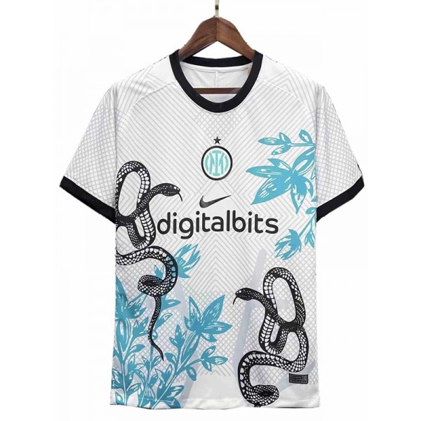 Inter milan edizione speciale maglia uniforme da calcio kit da calcio da uomo top maglia sportiva bianca 2024-2025
