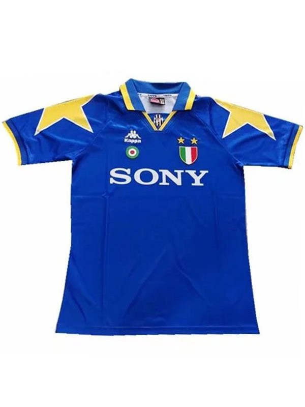 Juventus away retro soccer jersey maillot match men's second sportwear football shirt 1995-1997