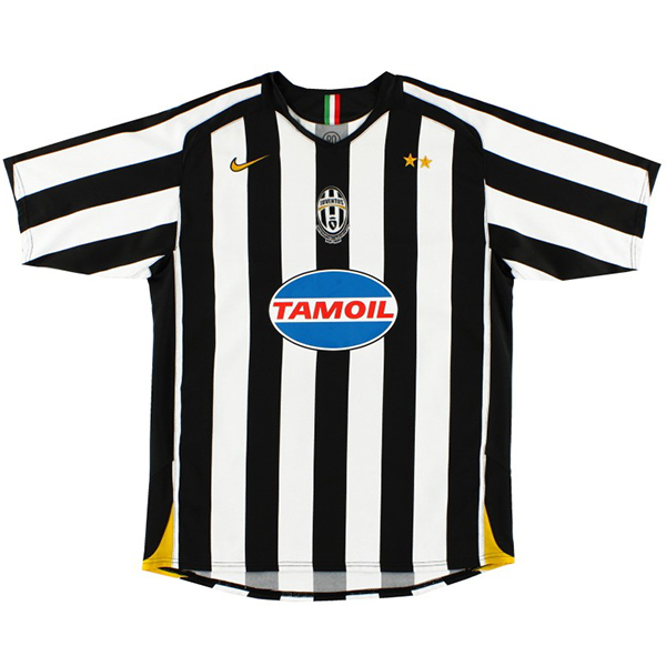 Juventus maglia storica casalinga della partita prima maglia da calcio uomo sportivo 2005-2006