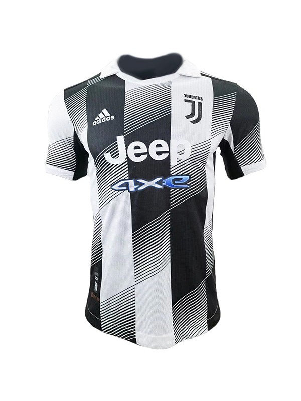 Juventus versione speciale da giocatore maglia da calcio maglia da calcio da uomo maglia sportiva nera bianca 2022-2023