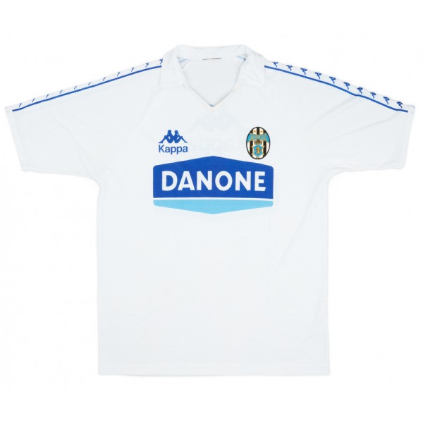 Juventus maglia da allenamento retrò bianca seconda divisa da calcio maglia da calcio da uomo 1990-1992