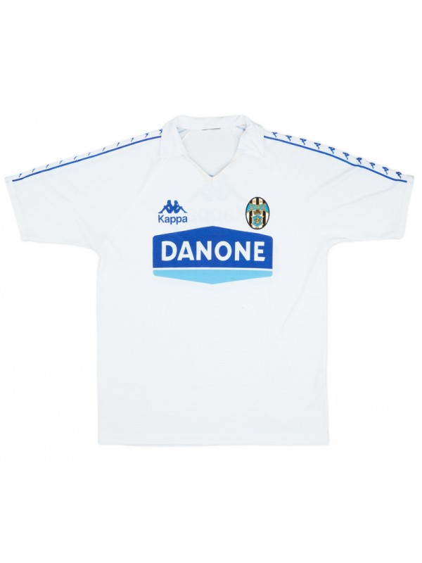 Juventus maglia da allenamento retrò bianca seconda divisa da calcio maglia da calcio da uomo 1990-1992