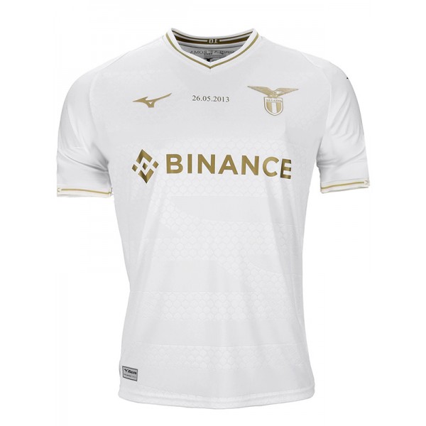 Lazio maglia da calcio per abbigliamento sportivo bianco da uomo uniforme da calcio in maglia speciale anniversario 2023-2024