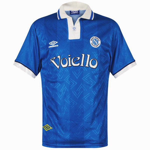 Napoli maglia storica da casa prima maglia da calcio per abbigliamento sportivo da uomo divisa da calcio 1993-1994