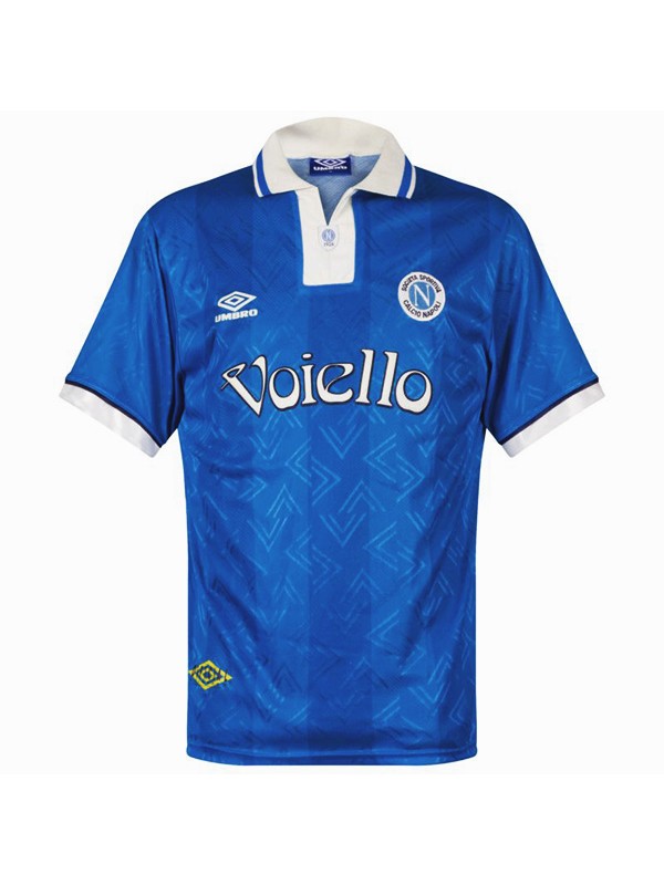Napoli maglia storica da casa prima maglia da calcio per abbigliamento sportivo da uomo divisa da calcio 1993-1994