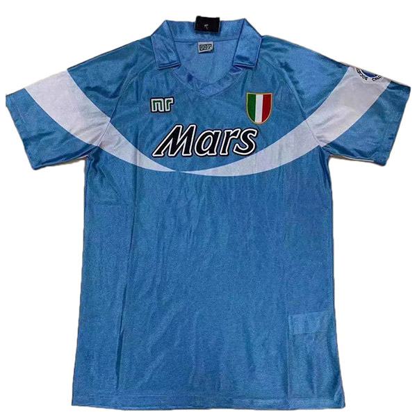 Napoli Maglia da calcio versione home retro special del prima maglia da calcio sportiva da uomo maillot match 1990-1991