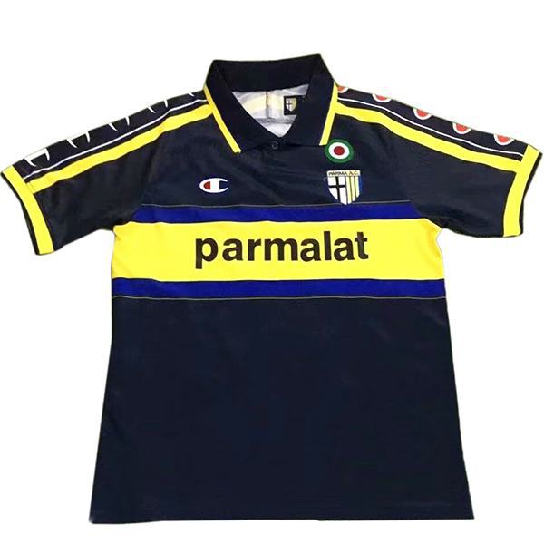 Parma away retro vintage soccer jersey match maschile secondo abbigliamento sportivo da calcio 1999-2000