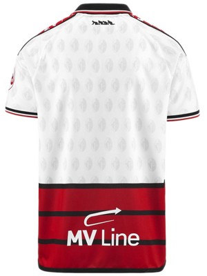 SSC Bari maglia da calcio da casa divisa da uomo prima maglia sportiva bianca da calcio per abbigliamento sportivo 2023-2024