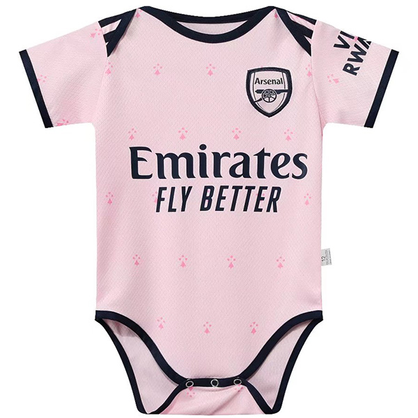 Arsenal tutina per neonato rosa mini tuta per neonato vestiti estivi tuta intera 2022-2023