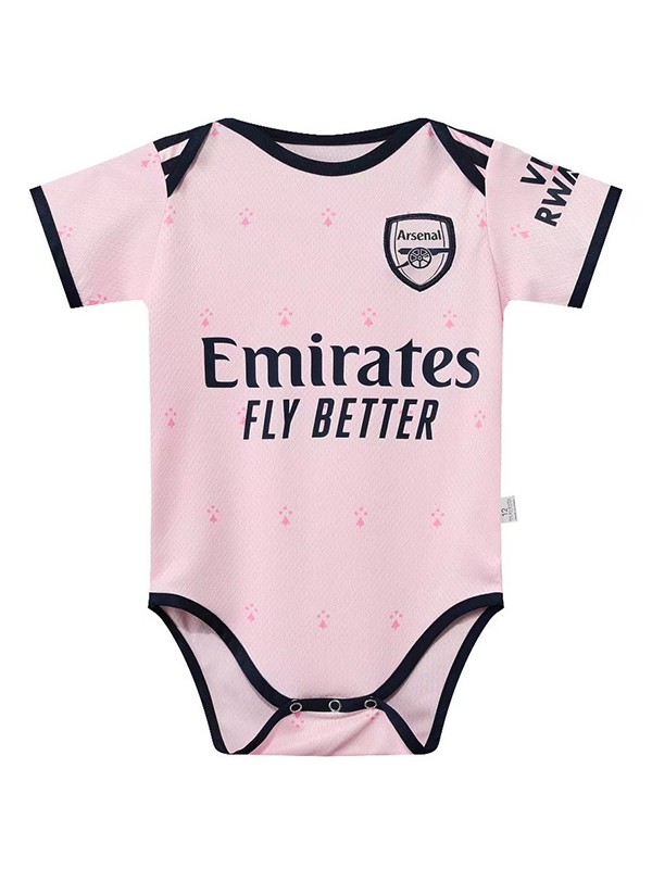 Arsenal tutina per neonato rosa mini tuta per neonato vestiti estivi tuta intera 2022-2023