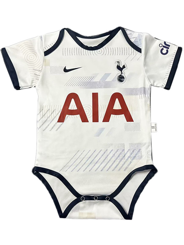 Tottenham hotspur home baby tutina mini neonato body abiti estivi tuta intera 2023-2024