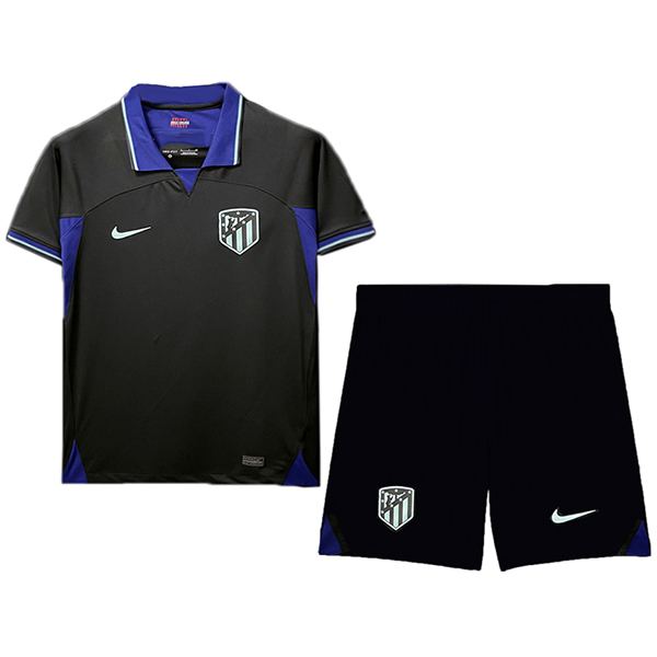 Atletico Madrid kit da trasferta per bambini maglia da calcio per bambini seconda mini maglia da calcio divise giovanili 2022-2023