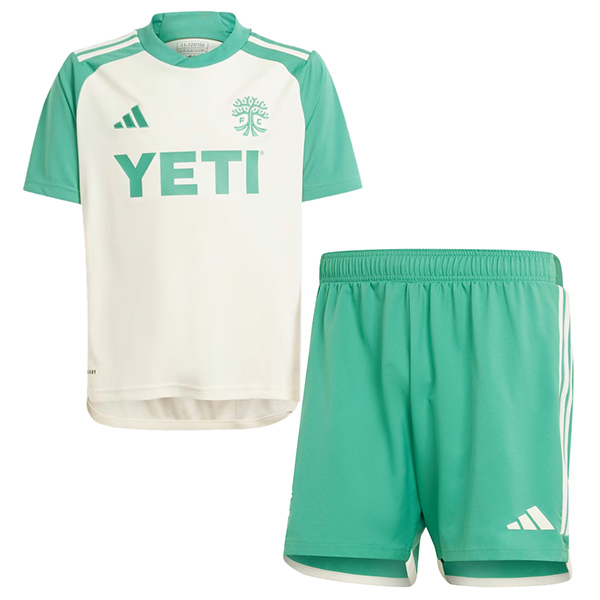 Austin FC maglia da trasferta per bambini kit da calcio per bambini seconda maglia da calcio mini divise giovanili 2024-2025