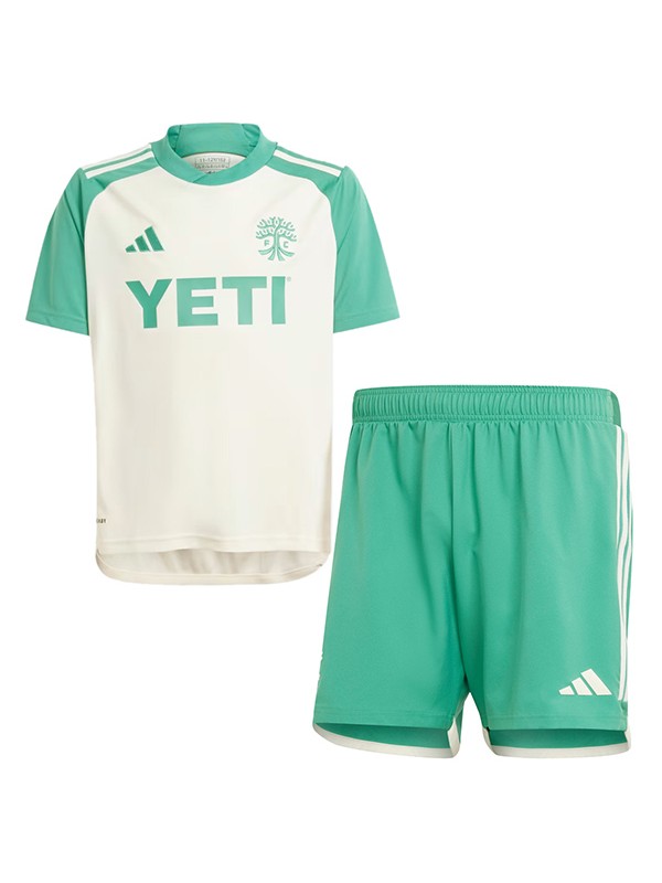 Austin FC maglia da trasferta per bambini kit da calcio per bambini seconda maglia da calcio mini divise giovanili 2024-2025