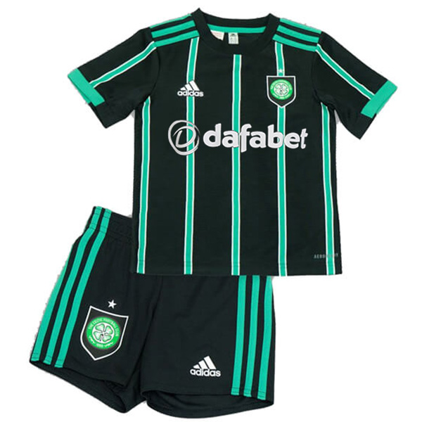 Celtic kit bambini in trasferta calcio bambini seconda maglia da calcio mini jersey divise giovanili 2022-2023