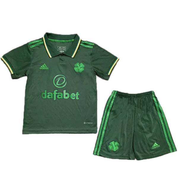 Celtic maglia da calcio per bambini in edizione speciale kit per bambini maglia da calcio verde mini uniformi giovanili 2023-2024