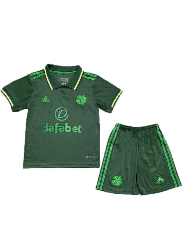 Celtic maglia da calcio per bambini in edizione speciale kit per bambini maglia da calcio verde mini uniformi giovanili 2023-2024