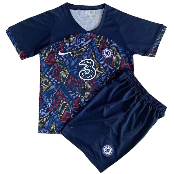 Chelsea maglia per bambini concept edition soccer kit kids navy football mini shirt uniformi giovanili 2023-2024