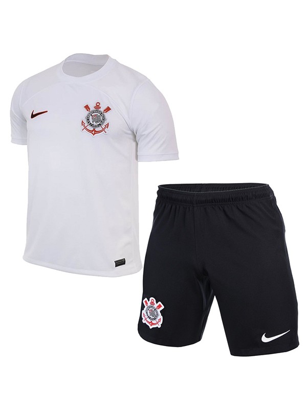 Corinthians maglia casalinga da bambino del kit da calcio bambini prima maglia da calcio mini uniformi giovanili 2023-2024