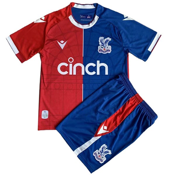 Crystal Palace maglia da casa per bambini calcio bambini prima maglia da calcio mini uniformi giovanili 2023-2024