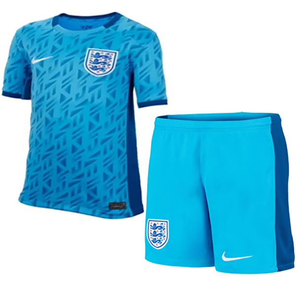 England kit da trasferta per bambini calcio bambini seconda mini maglia da calcio uniformi giovanili 2023