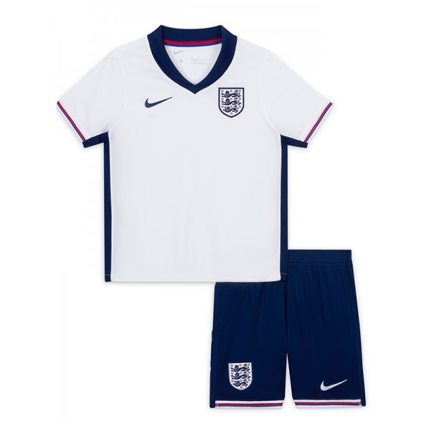England maglia da casa per bambini kit da calcio prima mini maglia da calcio per bambini divise giovanili 2024 Euro Cup