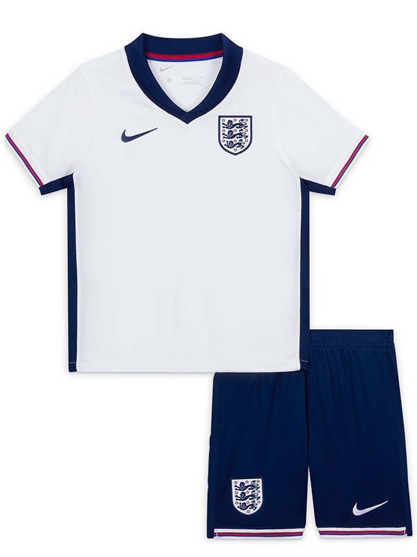 England maglia da casa per bambini kit da calcio prima mini maglia da calcio per bambini divise giovanili 2024 Euro Cup