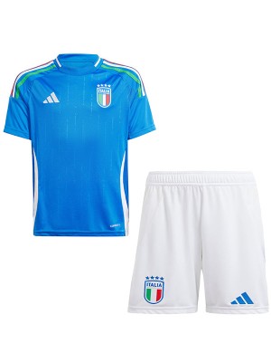 Italy maglia da casa per bambini kit da calcio per bambini prima mini maglia da calcio uniformi giovanili 2024-2025