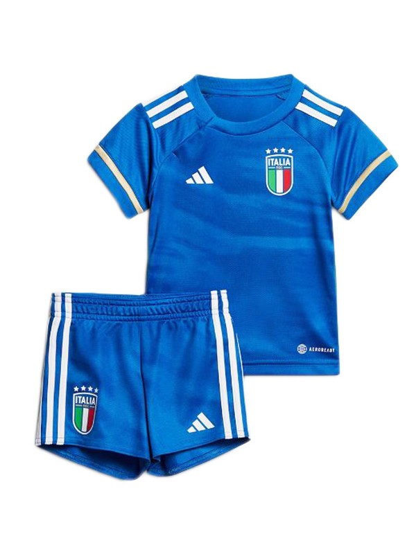 Italy kit casa Italia per bambini calcio bambini prima maglia da calcio mini uniformi giovanili 2023-2024