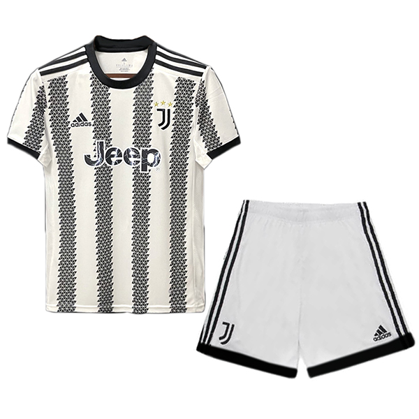 Juventus maglia casalinga per bambini della maglia da calcio per bambini prima mini maglia da calcio divise giovanili 2022-2023