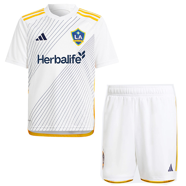 LA Galaxy maglia da casa per bambini kit da calcio per bambini prima mini maglia da calcio uniformi giovanili 2024-2025