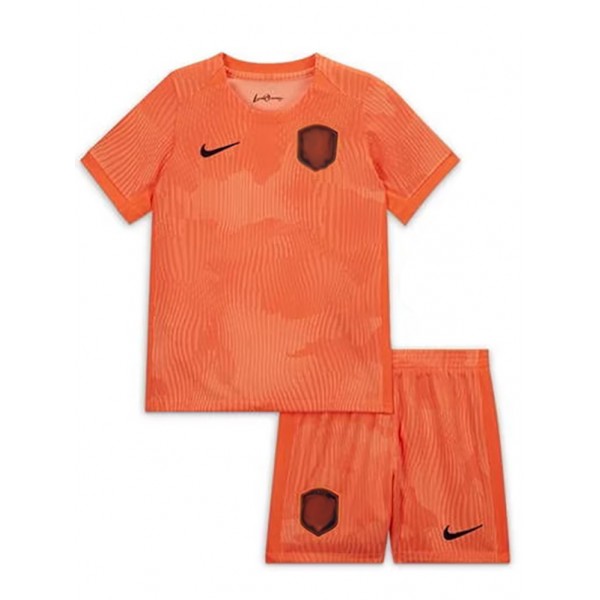 Nethlan maglia da casa per bambini kit da calcio per bambini prima mini maglia da calcio uniformi giovanili 2023