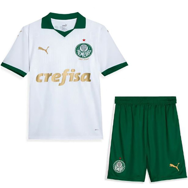 Palmeiras maglia da calcio per bambini seconda divisa da calcio per bambini seconda divisa giovanile 2024-2025