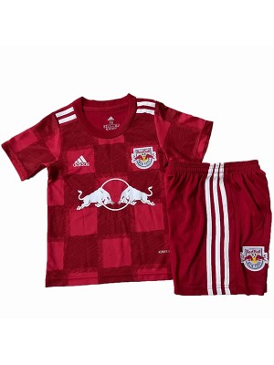 RB Leipzig home bambini kit calcio bambini maglia rossa divise giovanili 2022-2023