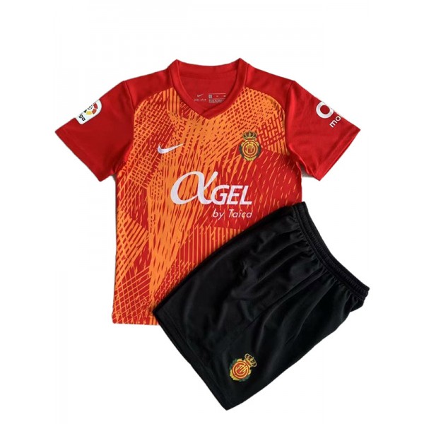 RCD Mallorca maglia speciale per bambini kit da calcio per bambini mini maglia da calcio arancione uniformi giovanili 2023-2024