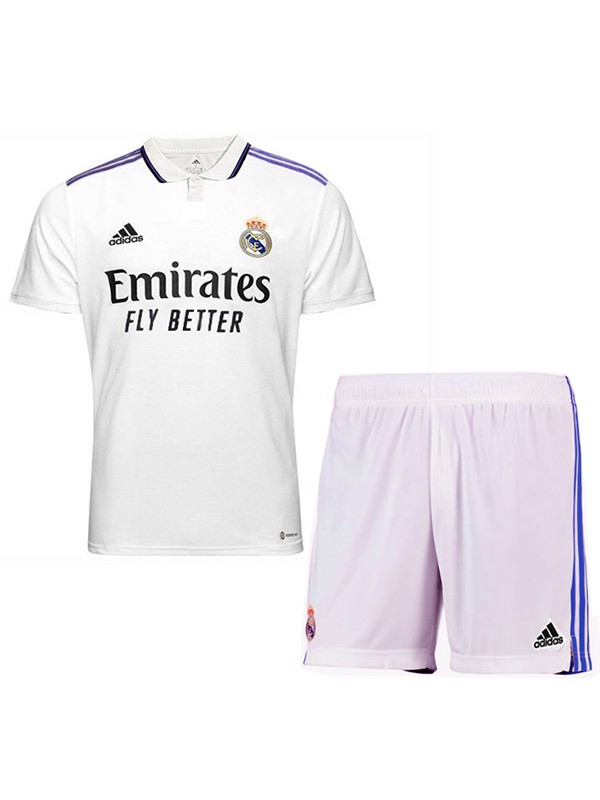 Real Madrid maglia da calcio casalinga per bambini del prima maglia da calcio per bambini divise giovanili 2022-2023