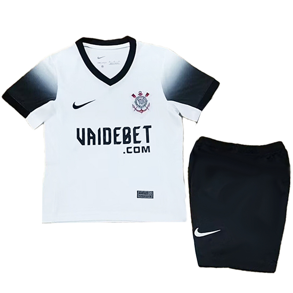 SC Corinthians maglia da casa per bambini kit da calcio per bambini prima mini maglia da calcio uniformi giovanili 2024-2025