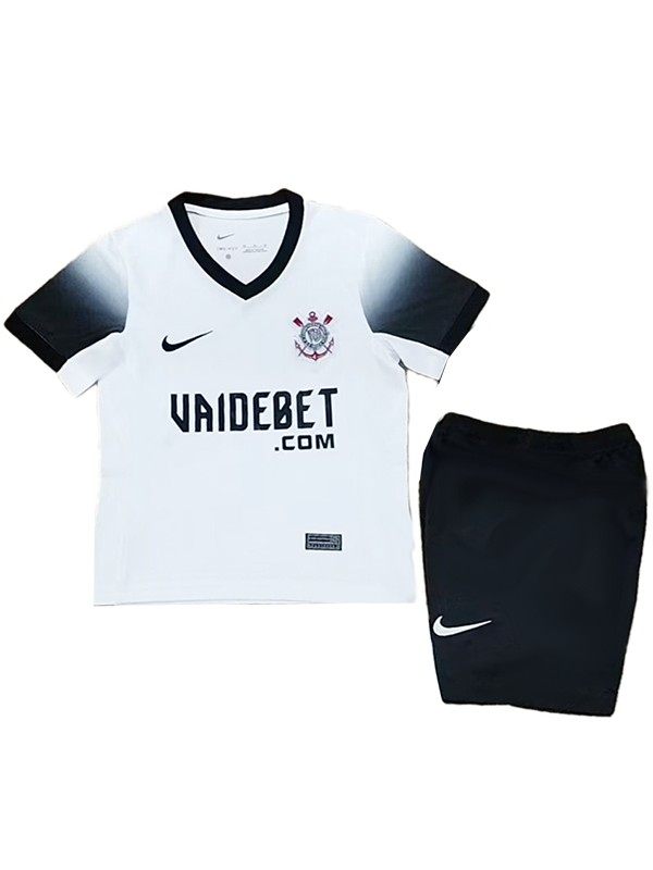 SC Corinthians maglia da casa per bambini kit da calcio per bambini prima mini maglia da calcio uniformi giovanili 2024-2025