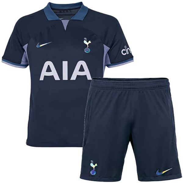 Tottenham Hotspur maglia da calcio per bambini seconda divisa da calcio per bambini seconda divisa giovanile 2023-2024