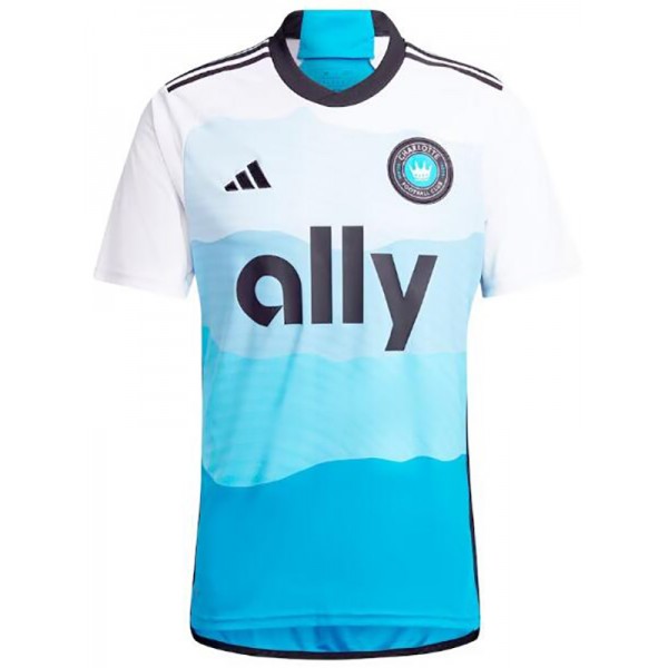 Charlotte FC maglia casalinga dello uniforme da calcio prima maglia sportiva da uomo del kit da calcio 2024-2025