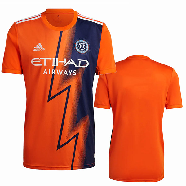 New York City maglia da trasferta di maglia da calcio da uomo secondo abbigliamento sportivo da calcio 2022-2023
