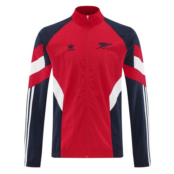 Arsenal giacca antivento tuta rossa allenamento uomo 2025-2026