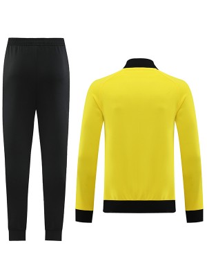 Borussia Dortmund jacket football sportswear yellow tracksuit uniform men's BVB training jersey kit soccer coat 2023-2024