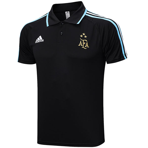 Argentina polo jersey training soccer uniform men's sportswear football tops sport black shirt 2023-2024