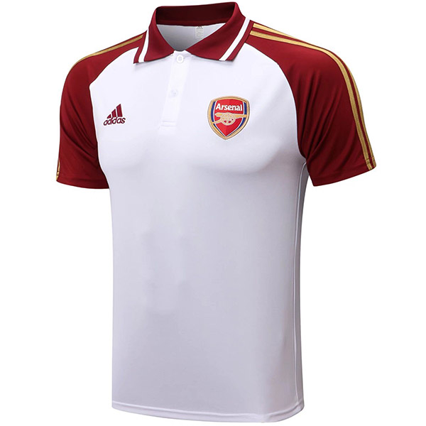 Arsenal maglia polo dell'divisa da allenamento da calcio da uomo abbigliamento sportivo da calcio magliette sportive bianche 2022-2023
