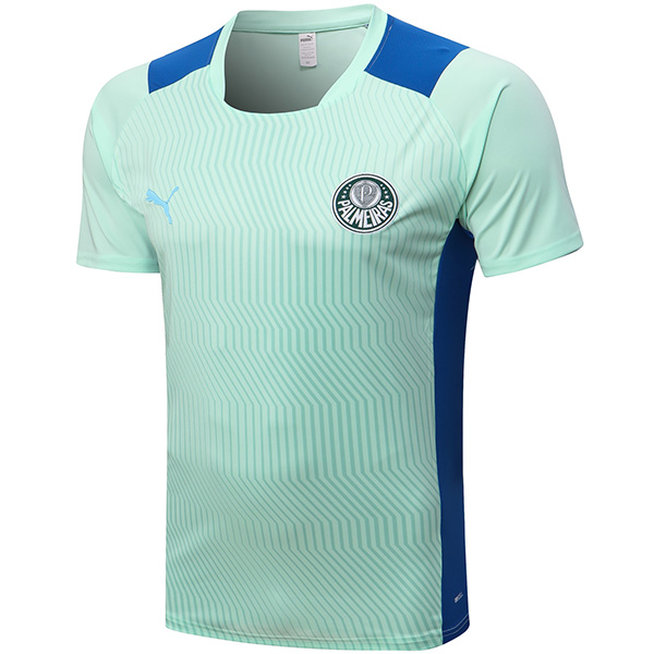 Palmeiras Maglia da allenamento pre-partita maglia da calcio da uomo verde blu abbigliamento sportivo maglia sportiva 2022-2023